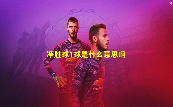 净胜球1球是什么意思啊