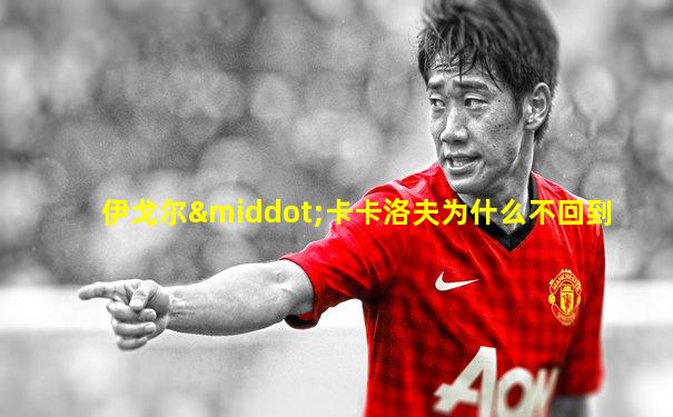 伊戈尔·卡卡洛夫为什么不回到